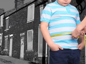 Children living in the most deprived areas of the country had the highest rates of severe obesity in 2020-21 (Graphic: Kim Mogg/JPIMedia)
