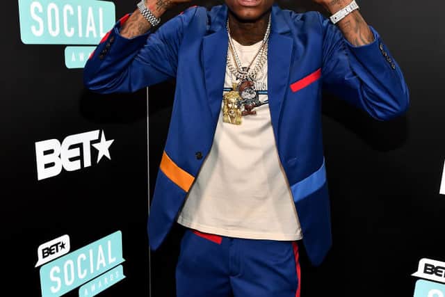 Soulja Boy at the 2019 BET Social Awards  (Photo: Paras Griffin/Getty Images for BET)