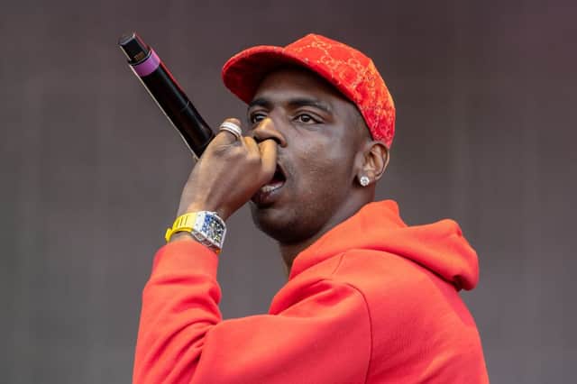 Young Dolph performing during the Astroworld Festival 2019 (Photo: SUZANNE CORDEIRO/AFP via Getty Images)