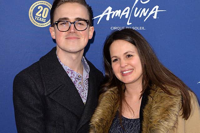 Tom and Giovanna share three sons; Buddy, Buzz and Max (Picture: Getty)