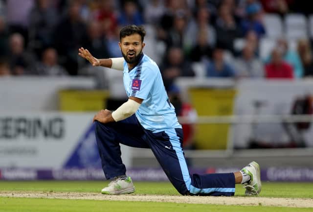 <p>Cricketer Azeem Rafiq has apologised after anti-semitic message to a teammate surfaces. (Credit: Getty)</p>