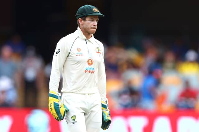 Tim Paine has been cleared of any breaches of conduct by Cricket Australia (Photo: PATRICK HAMILTON/AFP via Getty Images)