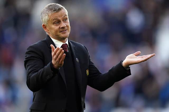 Man Utd manager Ole Gunnar Solskjaer appears to be on the brink of being sacked (image: PA)