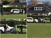 The shocking moment an under-14s football match was called off after brawl breaks out between parents