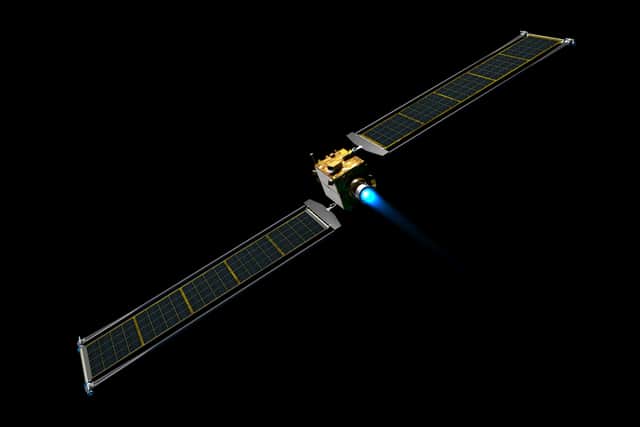 An artist’s impression of the Dart spacecraft (Image: NASA/PA)