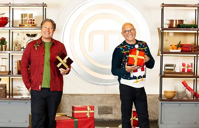 John  Torode and Gregg Wallace return to the MasterChef kitchens (Picture: BBC)