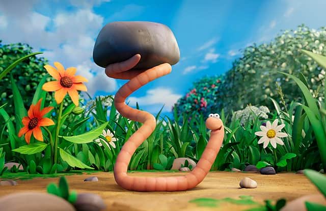 Julia Donaldson’s Superworm has been brought to life, narrated by Olivia Coleman (Picture: BBC)