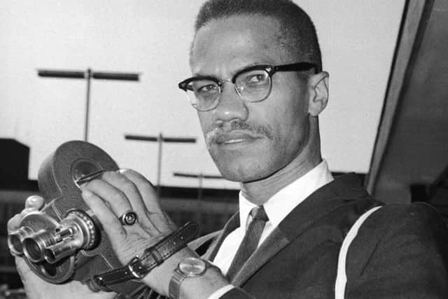 Portrait of American political activist and radical civil rights leader Malcolm X (1925 - 1965) (Photo: Express Newspapers/Getty Images) 