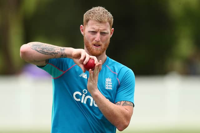 Ben Stokes is training in Australia after three months away from the sport