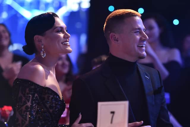 Jessie J and Channing Tatum attend the Pre-Grammy Gala (Photo: Alberto E. Rodriguez/Getty Images for The Recording Academy)