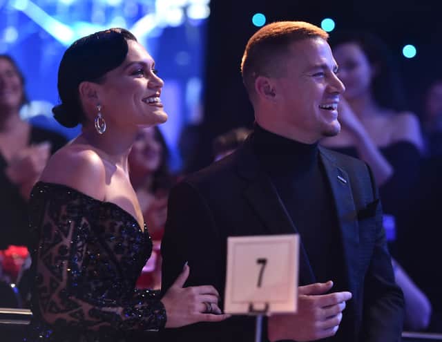 Jessie J and Channing Tatum attend the Pre-Grammy Gala (Photo: Alberto E. Rodriguez/Getty Images for The Recording Academy)