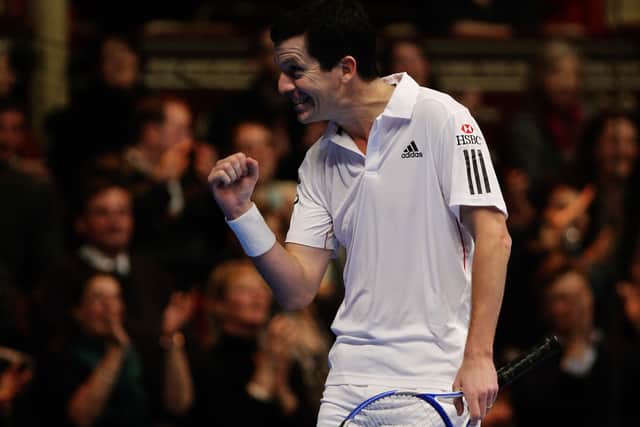Former British Number one Tim Henman has featured at the event