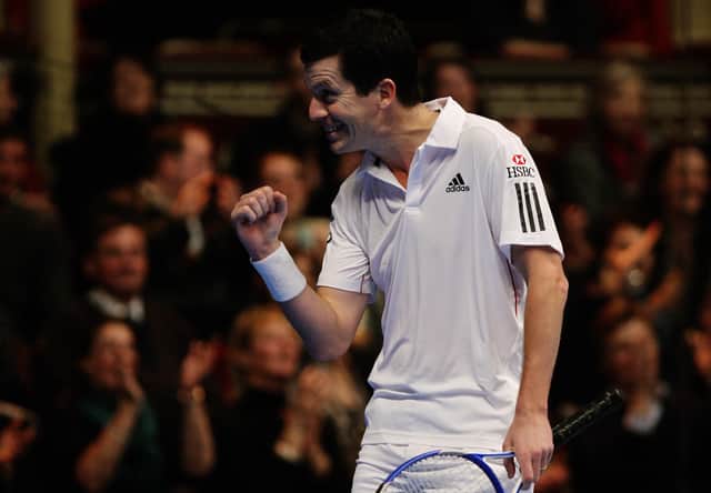 Former British Number one Tim Henman has featured at the event