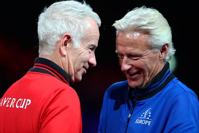 Both McEnroe and Borg have featured in the Champions Tennis event at the Royal Albert Hall