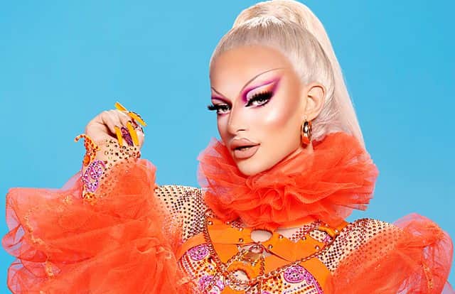 Krystal Versace has made history as the youngest winner of Drag Race (Photo: BBC)