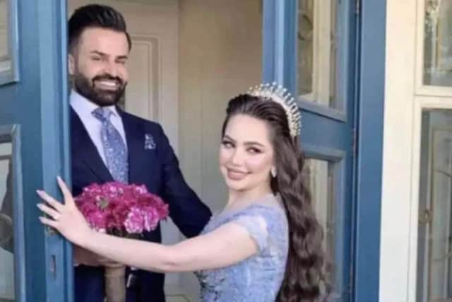 Maryam pictured at what is believed to be the engagement party (Picture: Krmanj Ezzat Dargali/Facebook)