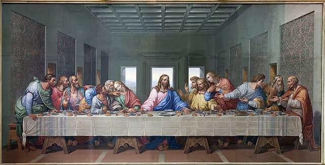 Jesus and his twelve apostles at his last supper (Picture: Worldatlas.org)