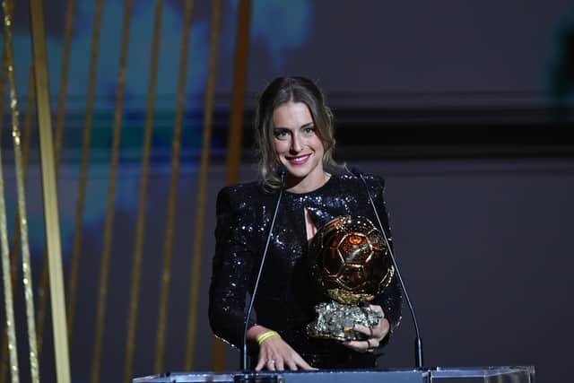 Alexia Putellas won the Women’s Ballon d’Or award