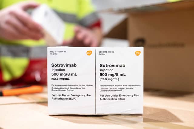 Sotrovimab has officially been approved for use in the UK (Photo: PA)