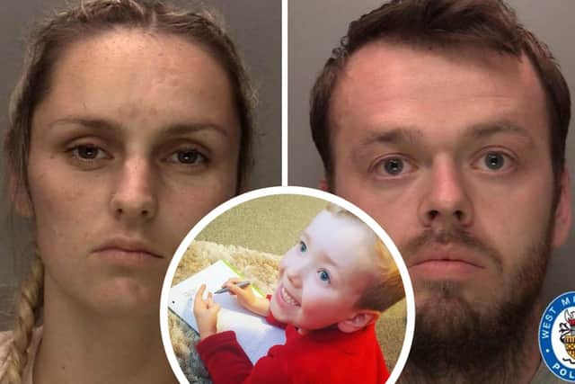 Emma Tustin was found guilty of her stepson’s murder, while his dad Thomas Hughes was convicted of his manslaughter 