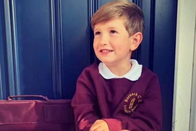 Five-year-old Benedict died suddenly after taken unwell at school earlier in the week. 