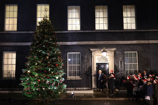 There have already been several Christmas events at 10 Downing Street this year (image: Getty Images)