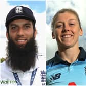 England greats Moeen Ali, Heather Knight and Alastair Cook will form part of BT Sport’s Ashes coverage for the 2021/22 series in Australia. (Pic: Getty)