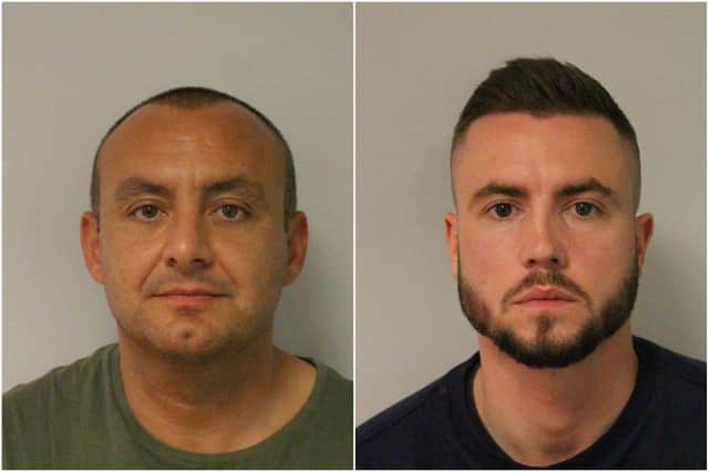 Former Met Police officers Deniz Jaffer and Jamie Lewis were jailed for two years and nine months after they  after they pleaded guilty to misconduct in a public office.