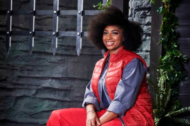 Kadeena Cox was the second celebrity to be voted out the castle (Photo: ITV)