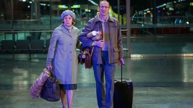 Olivia Coleman and David Thewlis as Susan and Christopher Edwards (Picture: Sky)