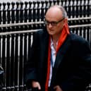 British Prime Minister Boris Johnson’s chief adviser Dominic Cummings pictured outside Downing Street on 13 November 2020. (Pic: Getty)