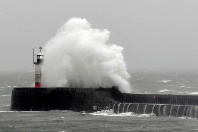 Storm Barra saw gusts reach 86mph in Wales on Tuesday (image: AFP/Getty Images)