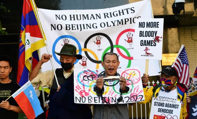 <p>The US will not attend next year’s winter Olympics in China</p>