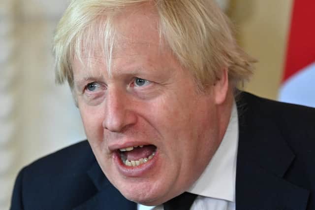 Boris Johnson is fighting fires on multiple fronts today as more Downing Street party allegations have emerged (image: AFP/Getty Images)
