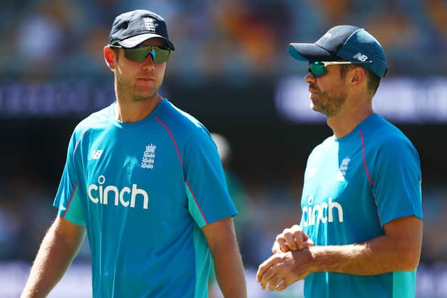 Anderson and Broad will hope to return to the pitch on Thursday
