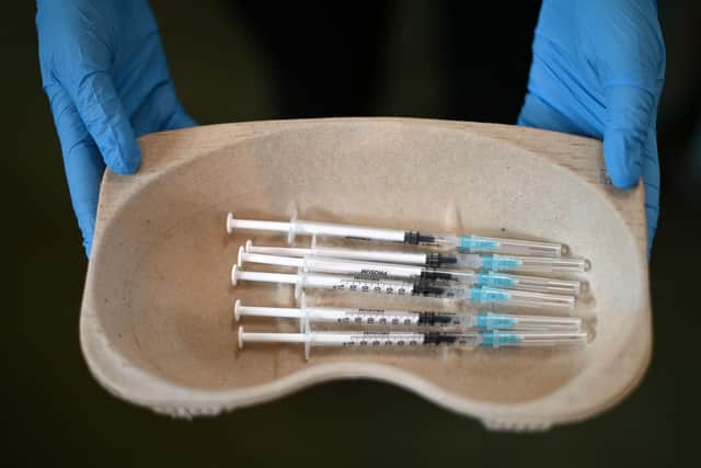 The UK’s four nations are all bidding to ramp up their Covid booster vaccine rollouts before the New Year (image: AFP/Getty Images)