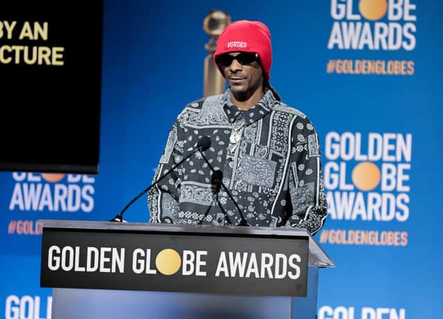 <p>Snoop Dog presented the nominations on December 13 (Picture: Getty Images)</p>