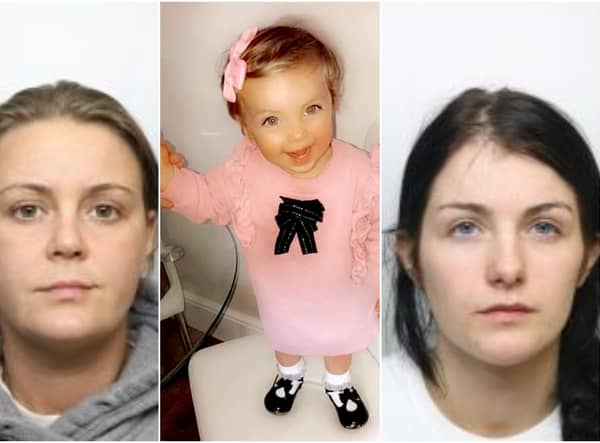 Savannah Brockhill (l), was convicted of murdering 16-month-old Star Hobson. Star’s mum Frankie Smith (r), was found guilty of causing or allowing the toddler’s death.