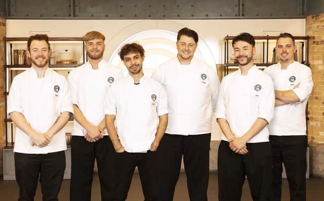 The MasterChef finals is an all-male line up (Picture: BBC)