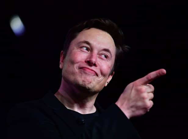 Elon Musk sent the crypto world into overdrive when he published a Twitter post stating Tesla, the electric car company where he is CEO, will accept Dogecoin as payment. (Pic: Getty)