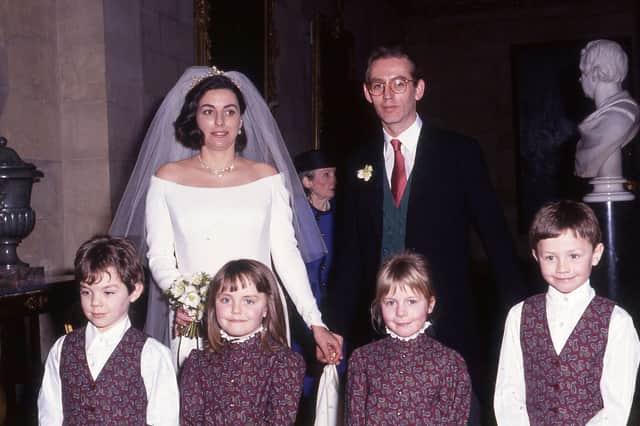 The couple married at the castle in 1992 (Picture: Philip Berryman/Tatler)