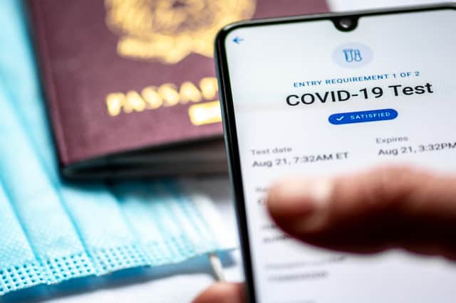 People across the UK are being warned to be on alert for potential Covid Pass scams. (Pic: Shutterstock)