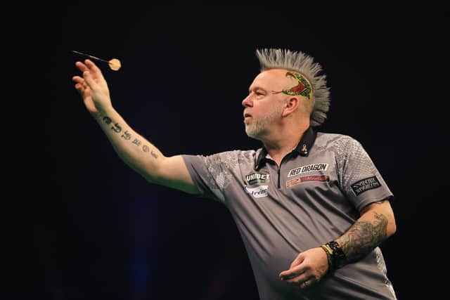 Peter Wright will have the support of the crowd at the Palace but can he replicate 2020 and become a two time winner? 