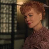 Nicole Kidman as Lucille Ball in Being the Ricardos (Credit: Amazon)