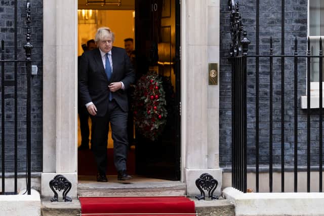 <p>Boris Johnson is facing claims that he attended a ‘pizza party’ held in Downing Street during the May 2020 lockdown. (Credit: Getty)</p>