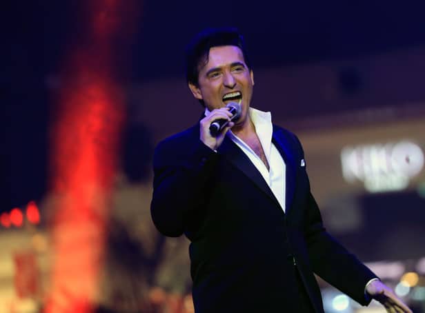 <p>Carlos Marin of Il Divo during the Grand Opening of The Mall of Qatar in 2017 (Photo: John Phillips/Getty Images for Mall of Qatar)</p>