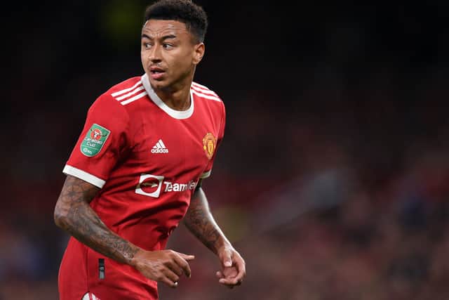 Jesse Lingard is expected to leave Manchester United in the summer. Credit: Getty.