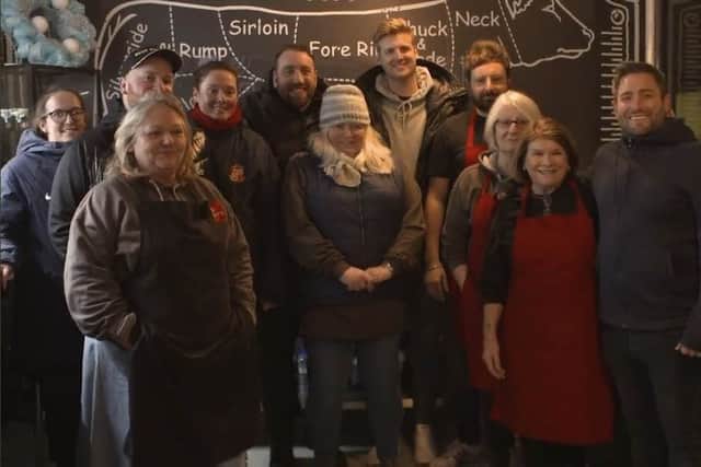 Volunteers at the Sunderland Soup Kitchen were joined by Sunderland men and ladies managers Lee Johnson and Mel Reay
