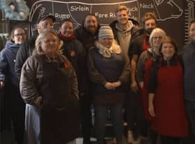 Volunteers at the Sunderland Soup Kitchen were joined by Sunderland men and ladies managers Lee Johnson and Mel Reay
