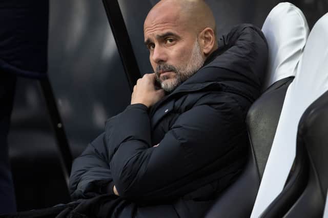 Manchester City manager Pep Guardiola 